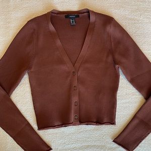 MEDIUM CHOCOLATE BROWN LONG SLEEVE